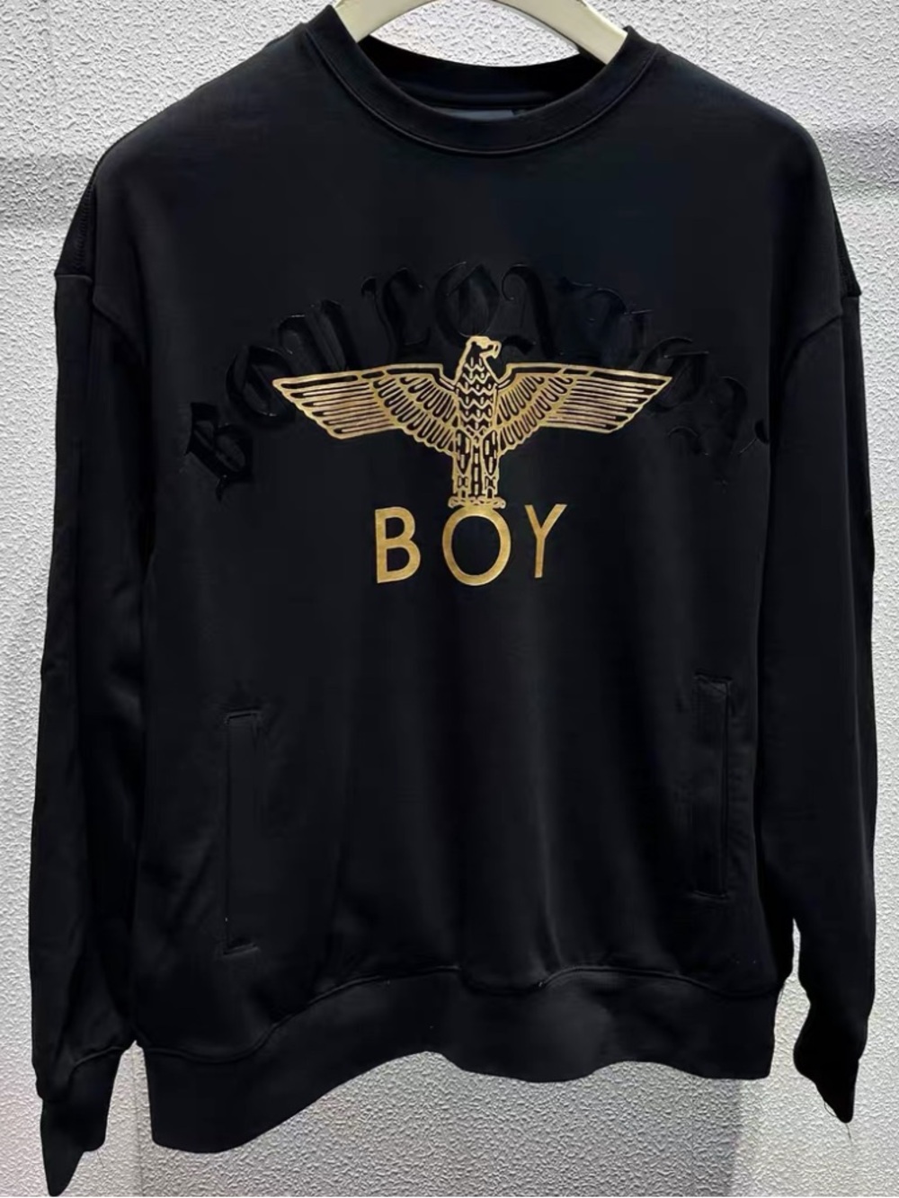 Boy london Embroidered crew neck sweatshirt
